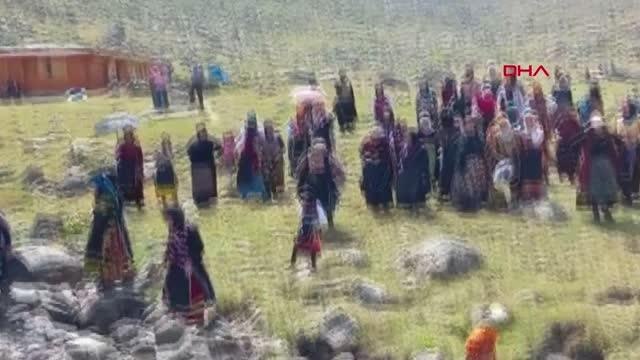 DİDİNGOLA EĞRİSU YAYLA ŞENLİĞİ'NDE RENKLİ GÖRÜNTÜLER
