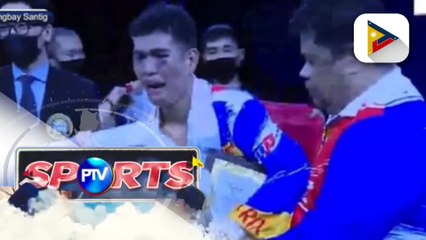Boxing: Lienard Sarco, bagong WBA Asia Featherweight Champion
