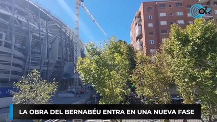 La obra del Bernabéu entra en una nueva fase