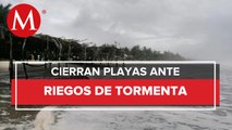 Protección Civil de Guerrero reporta daños por tormenta tropical 'Kay'