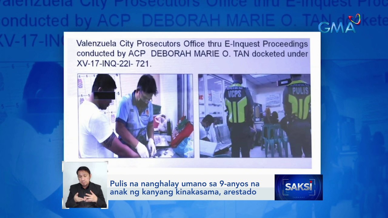 Pulis na nanghalay umano sa 9-anyos na anak ng kanyang kinakasama, arestado | Saksi