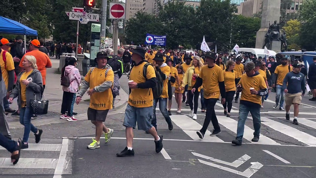 Labour Day Parade 2022 Toronto Ontario Canada