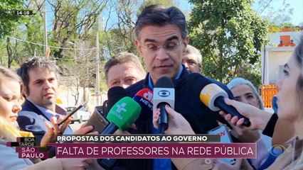 Propostas dos candidatos para a educação em SP 05/09/2022 14:47:12