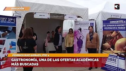 Download Video: Gastronomía, una de las ofertas académicas más buscadas