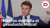 Macron desdeña el gasoducto Midcat entre España y Francia que demanda Sánchez