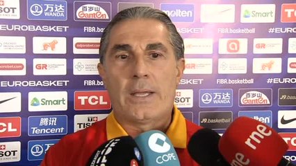 Scariolo: "Necesitamos energía suficiente para jugar con un ritmo alto"