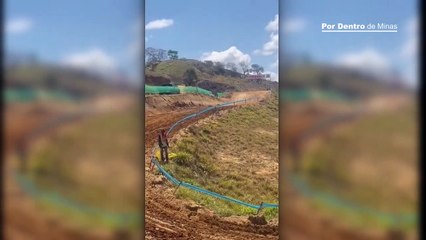 Piloto de motocross morre durante competição em Itabirinha