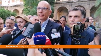 Letta "La lotta alla mafia non deve essere derubricata"