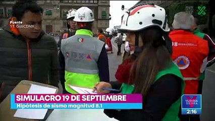 Simulacro 19 de septiembre: ¿a qué hora sonará la alerta sísmica?