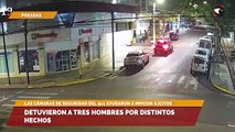 Detuvieron a tres hombres por distintos hechos