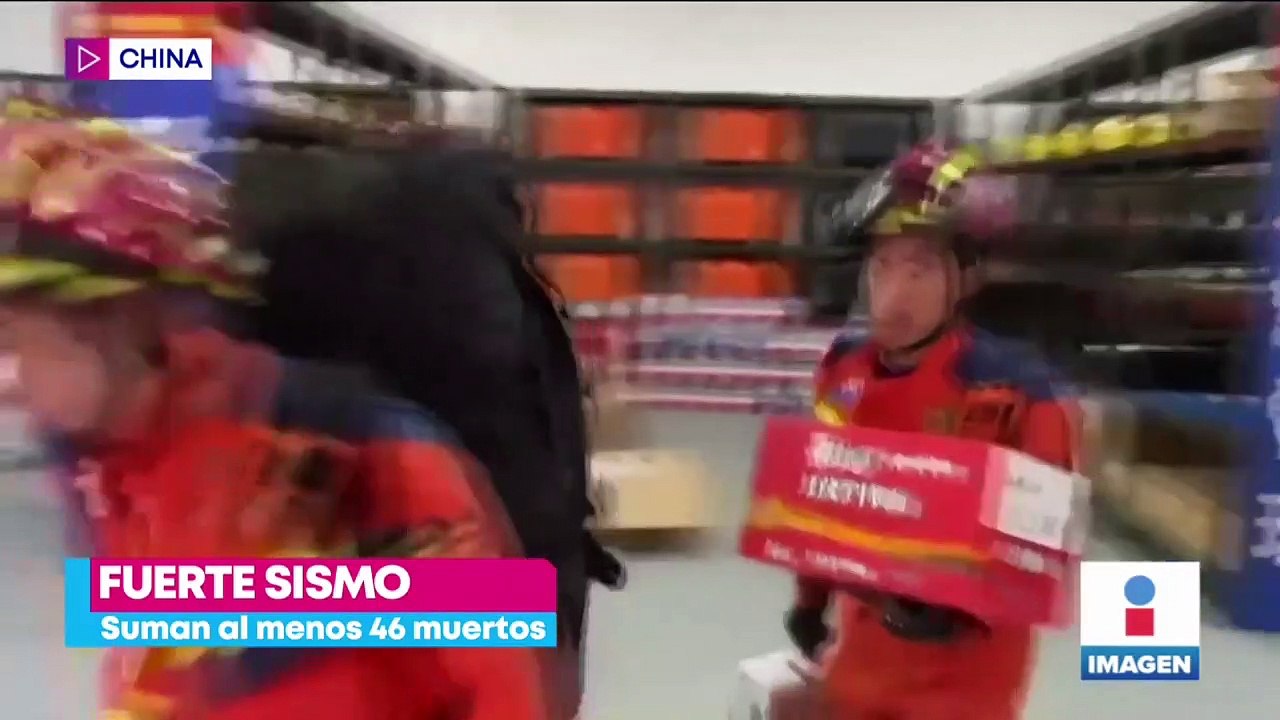 Sismo de magnitud 6.6 sacude a China