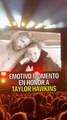 Dave Grohl no pudo contener el llanto cantando en honor a su amigo Taylor Hawkins.