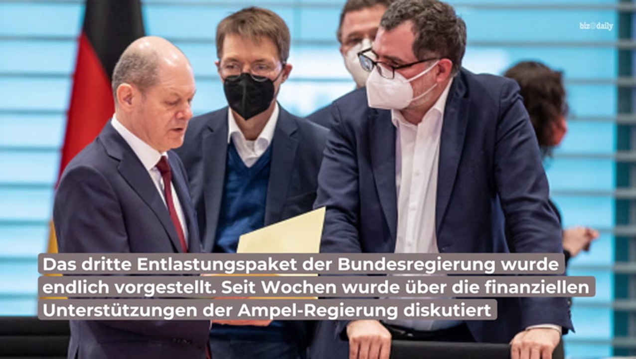 3. Entlastungspaket ist da: Diese Unterstützungen gibt es