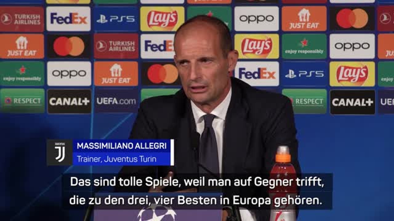 Allegri: “PSG ist dieses Jahr mein Favorit”