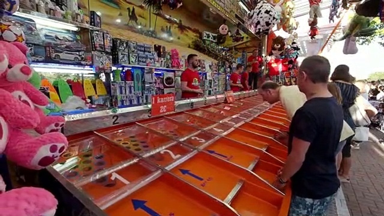 Atracciones en el Recinto Ferial de Valladolid