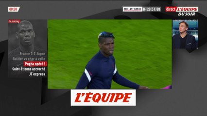 Pogba s'est fait opérer du genou droit - Foot - Bleus