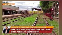 Tras siete años, vuelve el tren de cargas entre Posadas y Encarnación