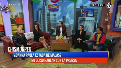 Danna Paola se niega a hablar con la prensa