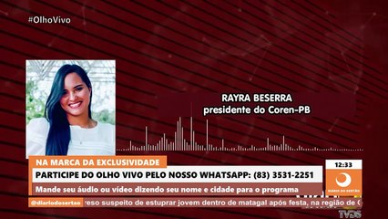 Presidente do Coren-PB diz que enfermagem lutará pelo piso: “Ele é nosso e não vamos abrir mão”