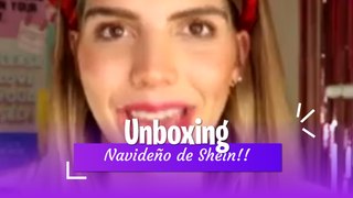 Unboxing navideño de Shein