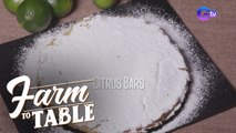 Farm to Table: Citrus Bars recipe