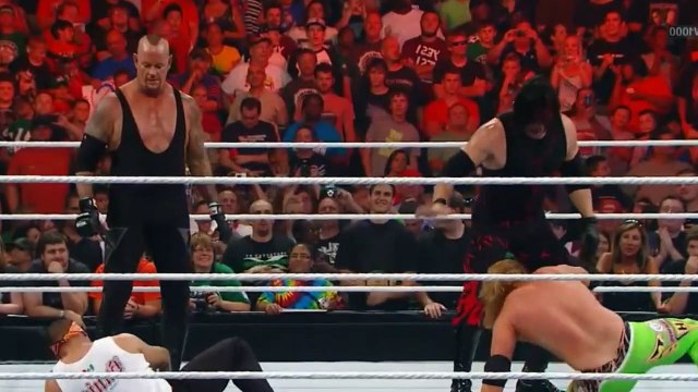 Undertaker Kane Distraction Match - WWE Main Event