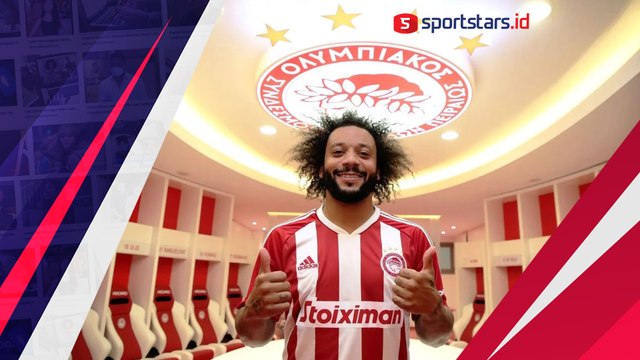 Batal Pensiun, Legenda Real Madrid Marcelo Girang Disambut Meriah di Olympiacos