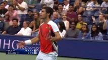 Service à la cuillère et passing raté : Cilic dans le dur face à Alcaraz en fin de 3e set