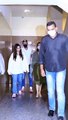 आलिया भट्ट और रणबीर कपूर अपनी फिल्म की स्क्रीनिंग में साथ नजर आये