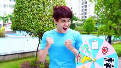 تحدي تدوير عجلة الغموض المضحك  دورة واحدة  تحدي واحد جرب حظك مع الأصدقاء من قبل TSTUDIO ARABIC_1080pFHR