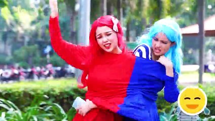 تحدي سويتر لشخصين  التحدي سترة الساخنة مقابل الباردة  24 ساعه في سويتر واحد TSTUDIO ARABIC_1080pFHR