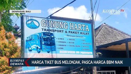 Harga BBM Naik, Harga Tiket Bus Melonjak