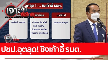ปชป.อุตลุด! ชิงเก้าอี้ รมต. : เจาะลึกทั่วไทย (6 ก.ย. 65)