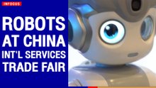Robots at China int'l services trade fair | The Nation
