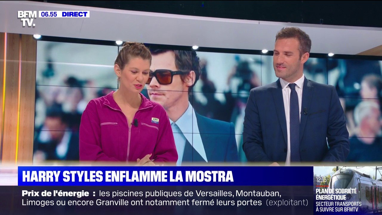 Harry Styles enflamme la Mostra de Venise pour son premier grand rôle dans "Don't worry darling"