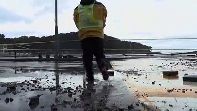 Tifón Hinnamnor toca tierra en Corea del Sur y provoca cortes de luz en Japón