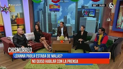 Danna Paola se niega a hablar con la prensa