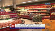 PSA: 6.3% ang inflation rate o bilis ng pagmahal ng mga bilihin nitong Agosto; Bahagyang mas mababa sa 6.4% inflation rate nitong Hulyo | 24 Oras News Alert
