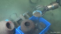 Recuperan en China monedas y cerámica de pecios a 3.000 metros de profundidad