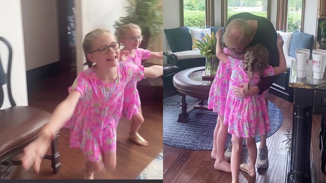 'Grandad with Parkinson's breaks into tears after getting an unexpected but much-needed visit from family '