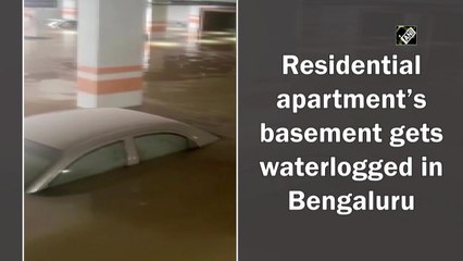 Residential apartment’s basement gets waterlogged in Bengaluru