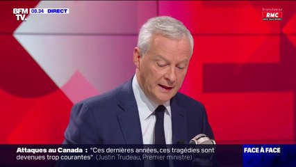 Bruno Le Maire: sur l'énergie, "Emmanuel Macron a bien fait de remettre les pendules à l'heure"