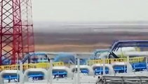 Gazprom publica vídeo a desligar gás à Europa. 