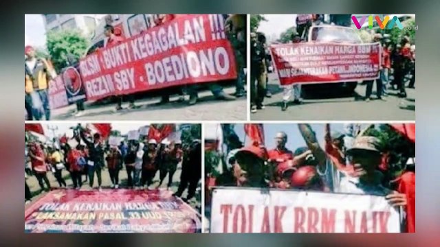 Meme Megawati Nangis saat BBM Naik Viral di Medsos