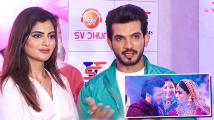 अर्जुन बिजलानी और आलिया हमीदी ने गाने को लेकर अपना अनुभव शेयर किया