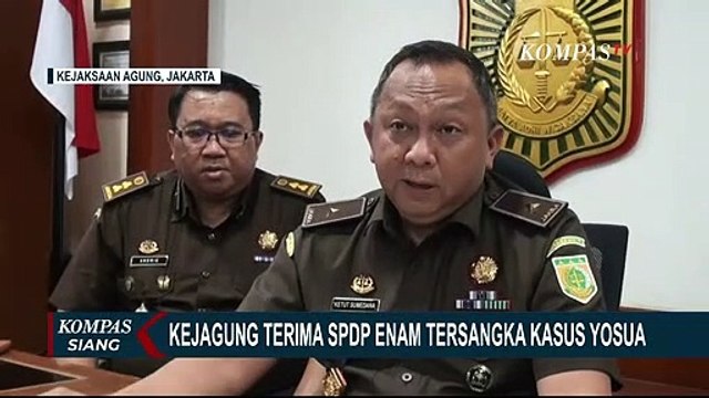 Kejagung Terima SPDP 6 Tersangka yang Menghalangi Proses Hukum Kasus Brigadir Yosua