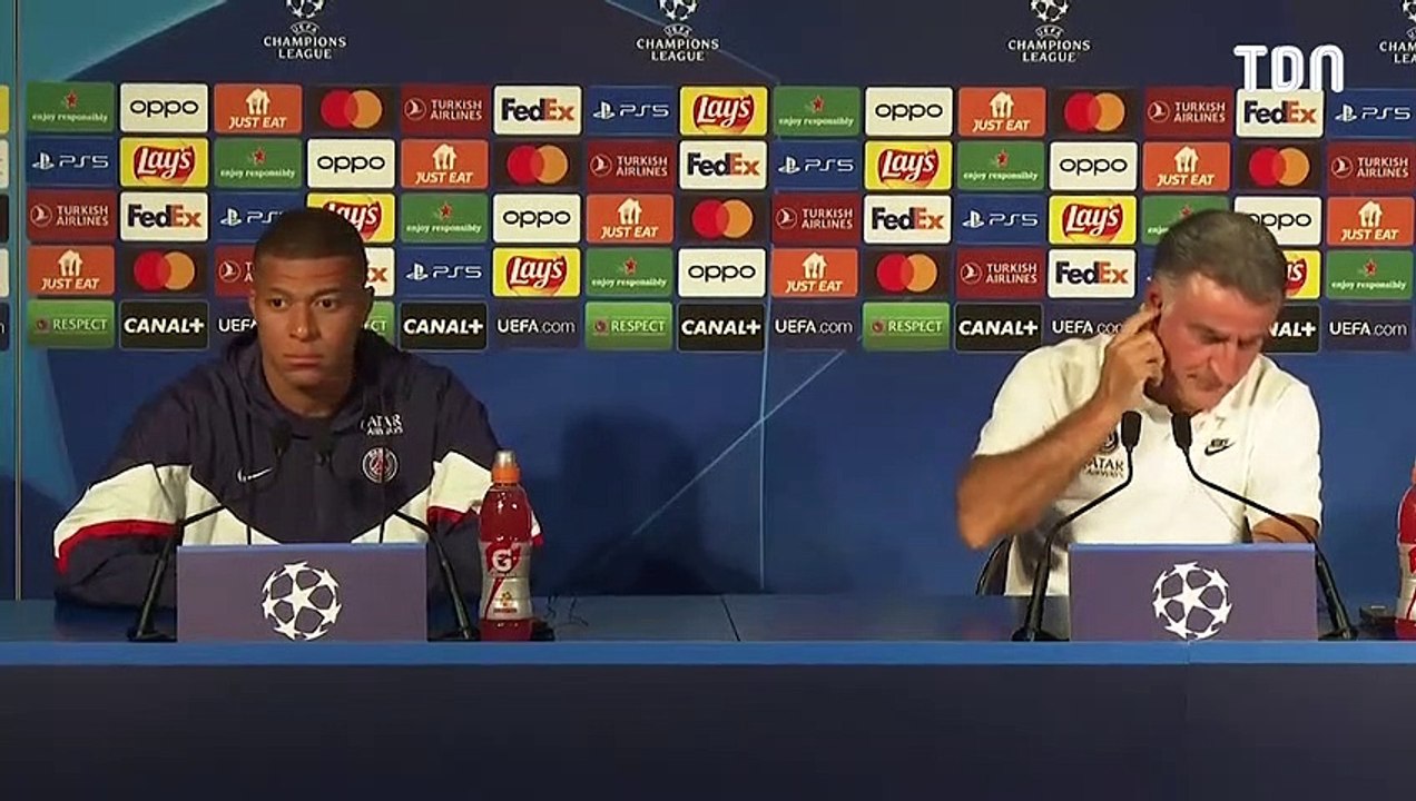Le fou rire de Kylian Mbappé et de l’entraîneur du PSG après qu’un journaliste les interpelle sur le climat