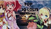 TOP 6 DE LOLIS DEL ANIME