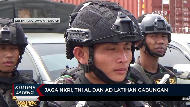 Jaga NKRI, TNI AL dan TNI AD Latihan Gabungan
