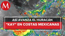 Kay' se intensifica a huracán categoría 1; estos son los estados que se verán afectados